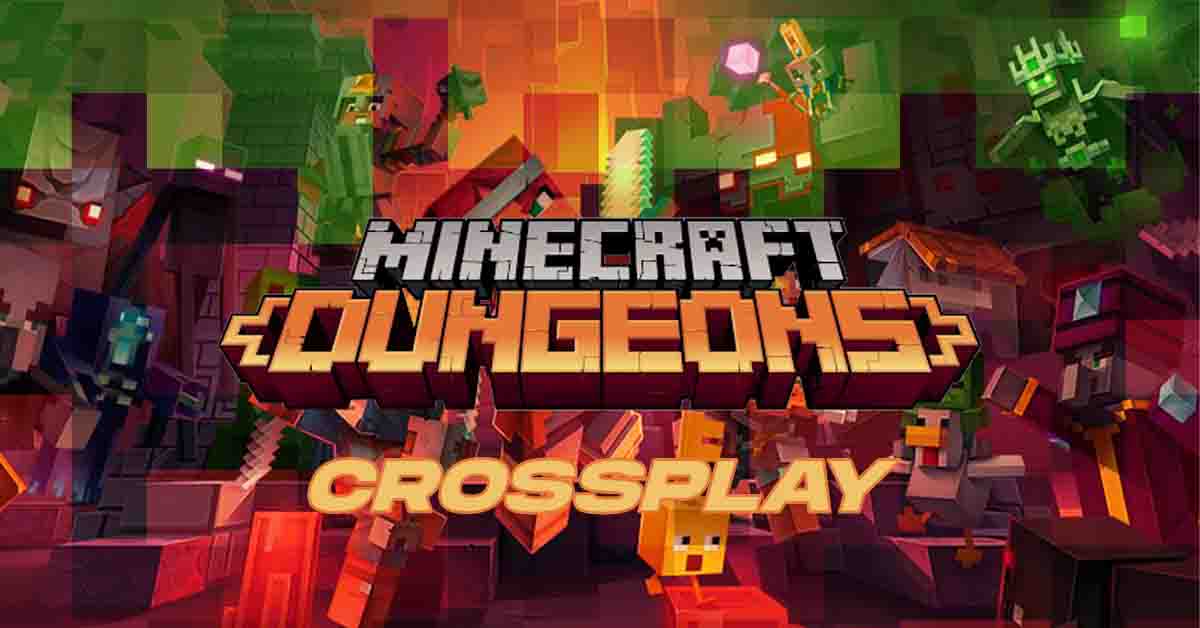 minecraft dungeons crossplay