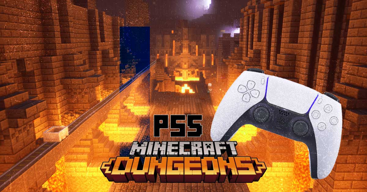 minecraft dungeons ps5
