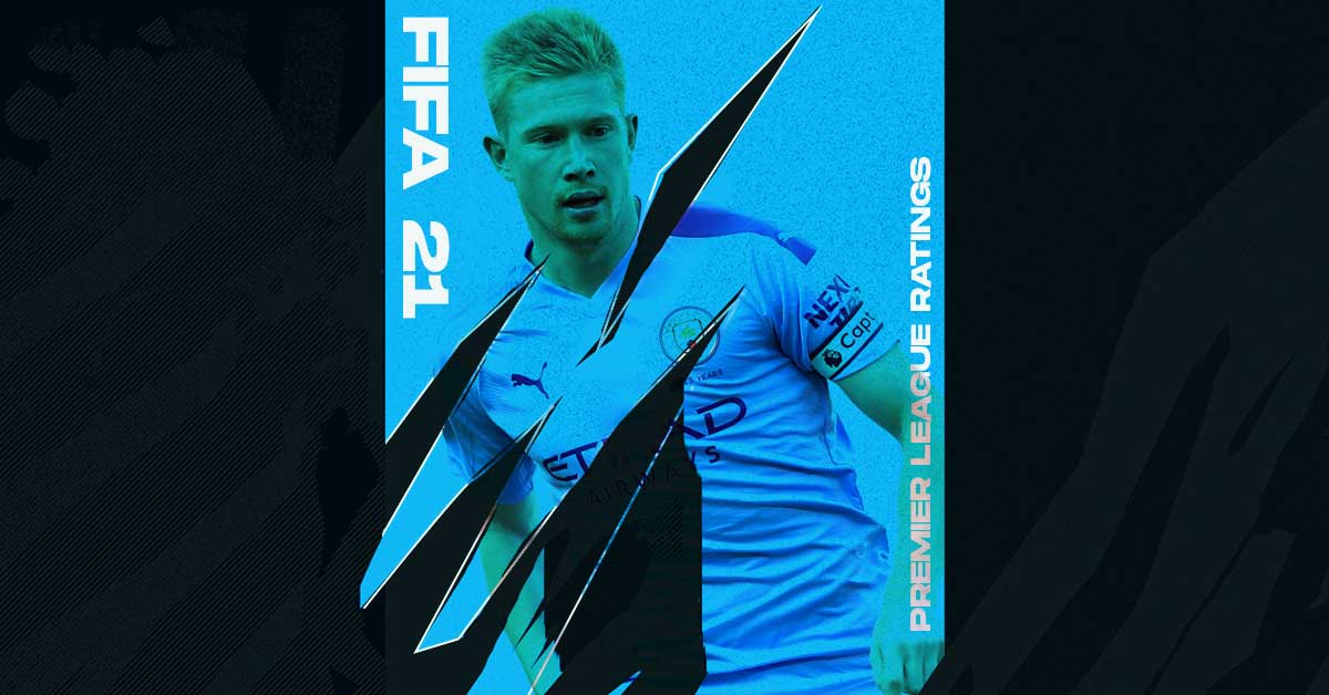fifa 21 premier league ratings de bruyne