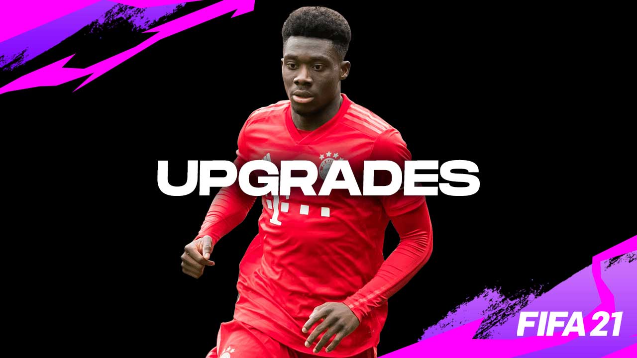 alphonso davies fifa 21 upgrades