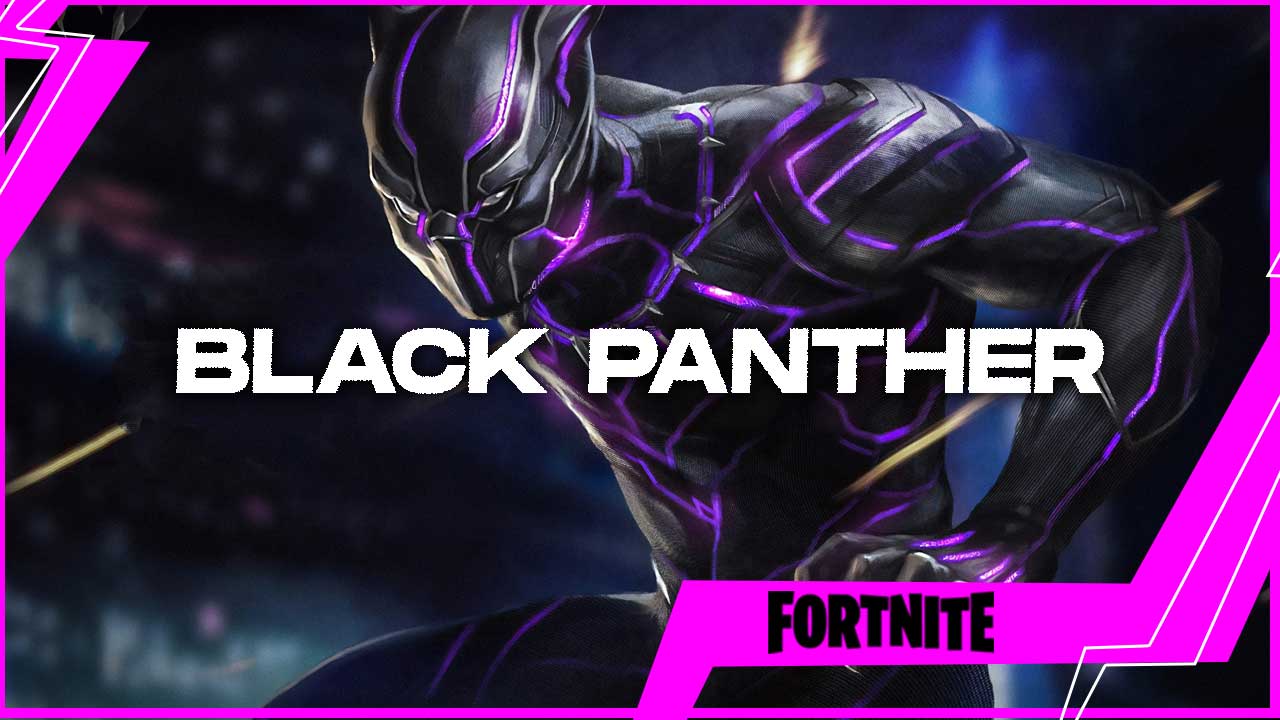 black panther skin fortnite