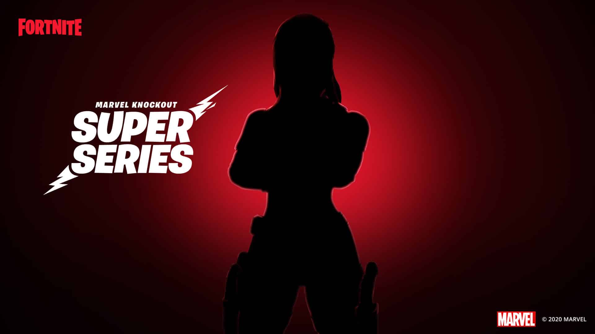 fortnite marvel knockout super series black widow reveal