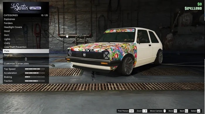 matrícula personalizada em GTA Online