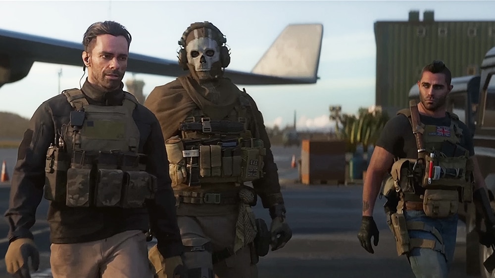 Modern Warfare 2 Alejandro Ghost e a Base de Sabão