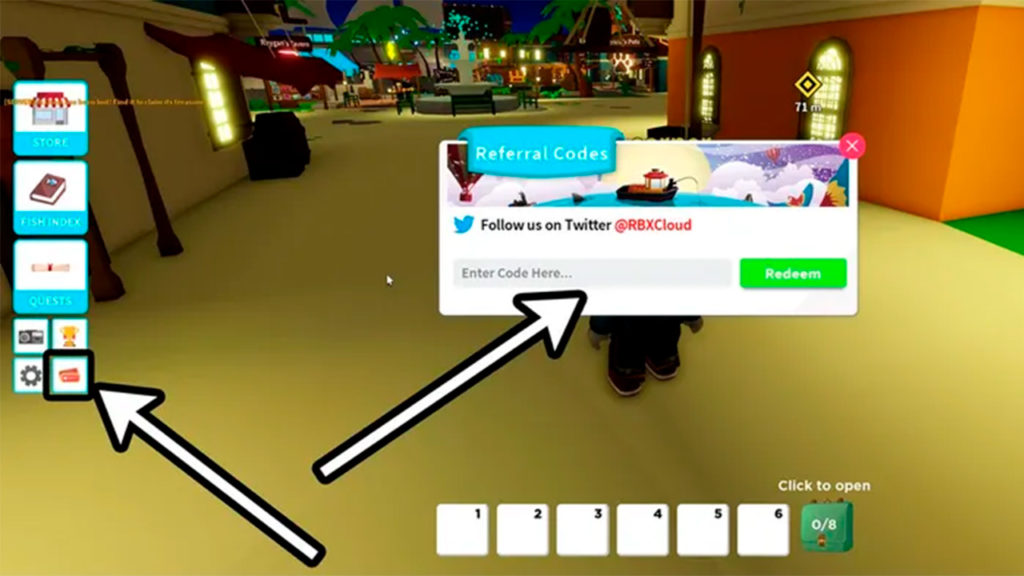 códigos activos Fishing Simulator