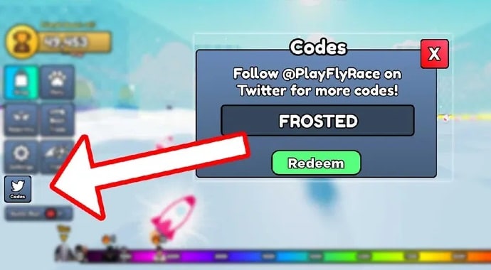 códigos activos Fly Race
