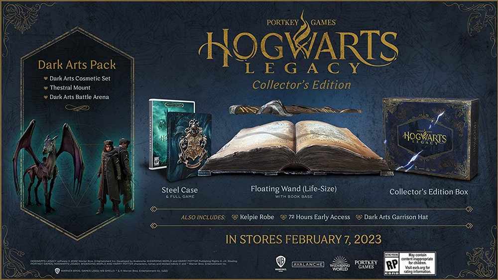 Hogwarts Legacy Collector's Edition Content