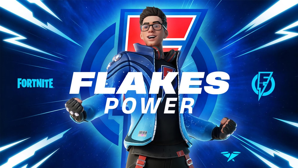 fortnite flakes power arte skin