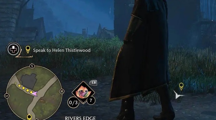 Hogwarts Legacy mini mapa