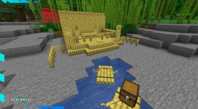 Minecraft 1.20 madeira bambu