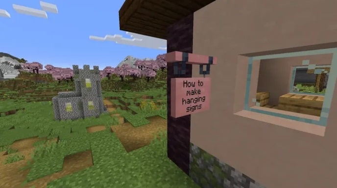 Como usar sinais pendurados