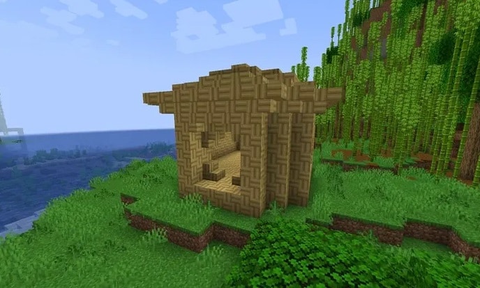 Minecraft 1.20 madeira bambu