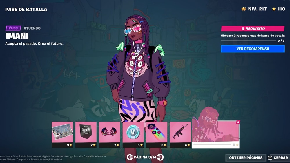 Fortnite Todas as skins