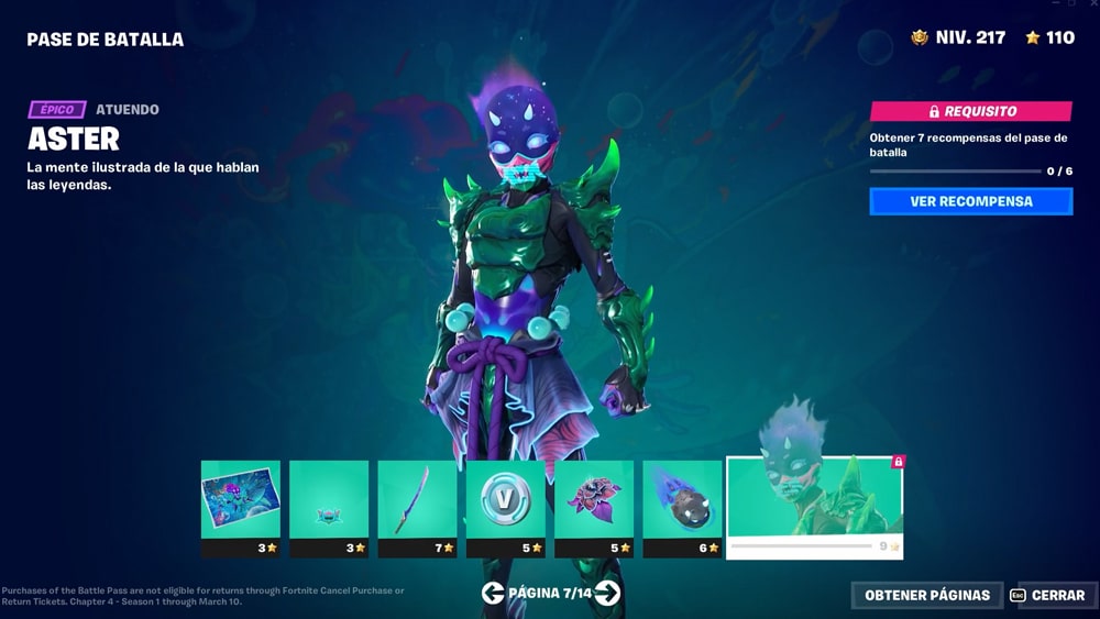 Fortnite Todas as skins