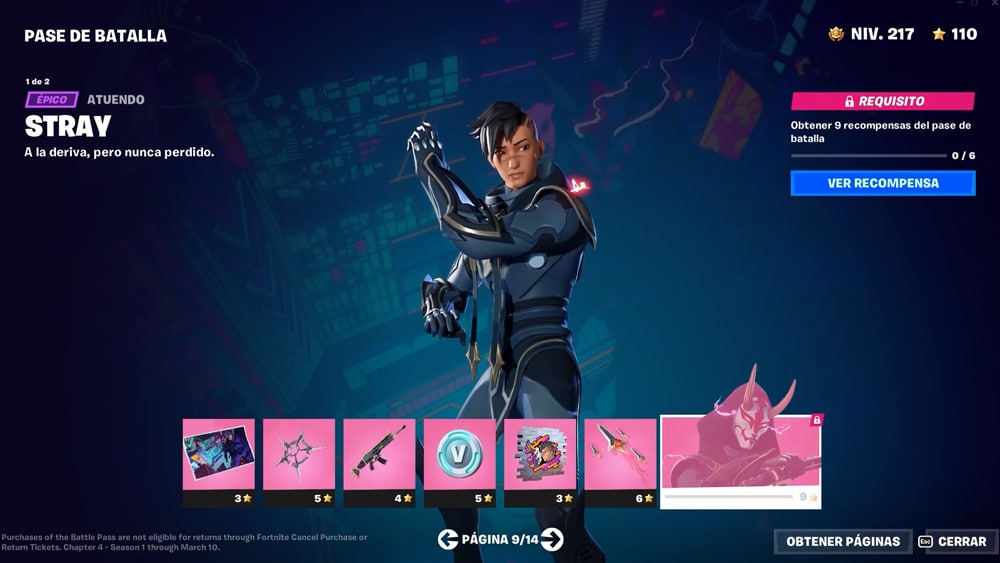 Fortnite Todas as skins