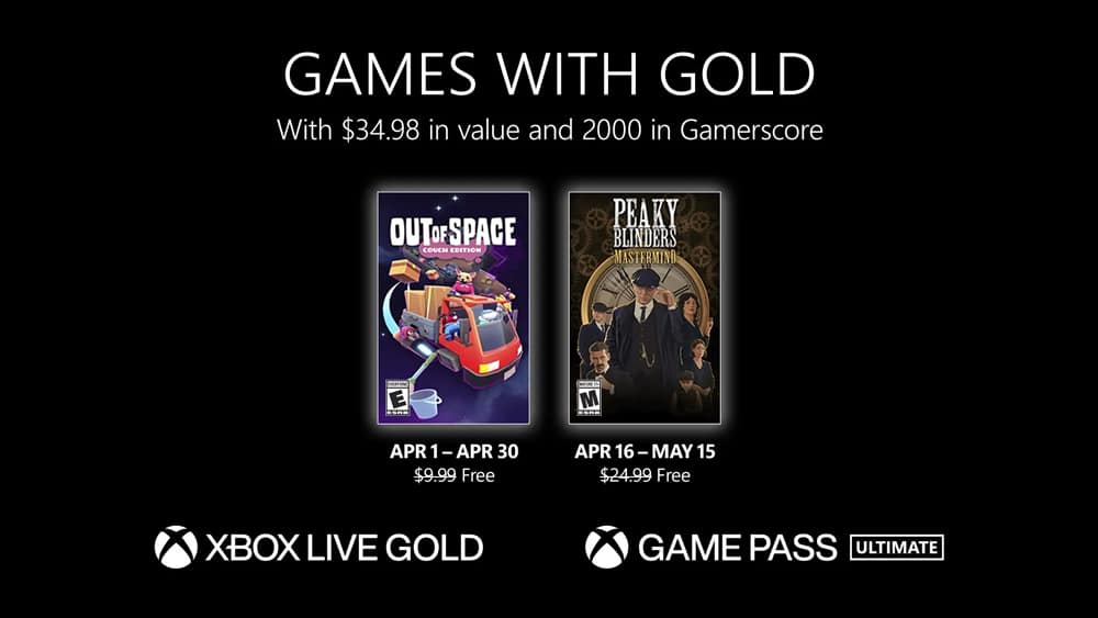 Games with Gold Abril