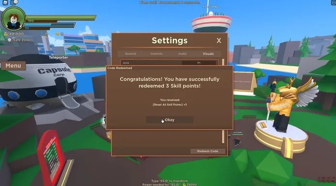 Códigos activos Dragon Blox