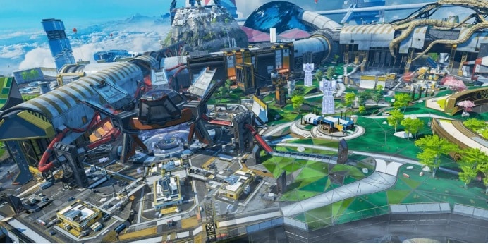 Apex Legends melhores pontos de aterragem