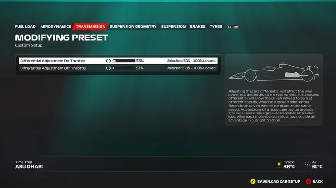 F1 23 Configuração Abu Dhabi 2