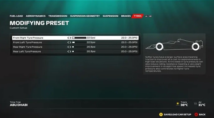 F1 23 Configuração Abu Dhabi 6