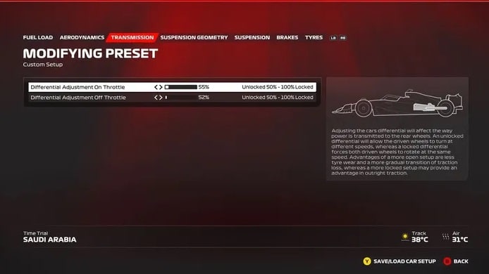 F1 23 Configuração Arábia Saudita 1