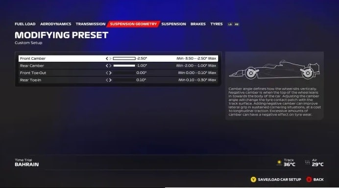 F1 23 Configuração Bahrain 2