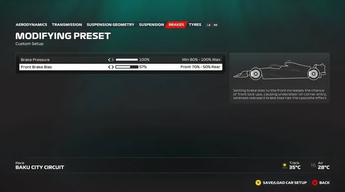 F1 23 Configuração Baku 4