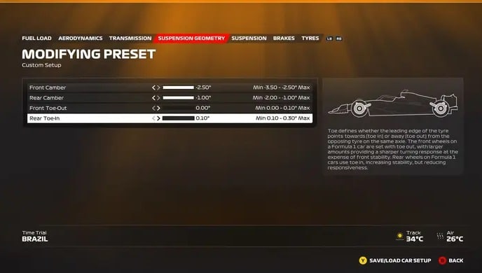 F1 23 Configuração Brasil 2