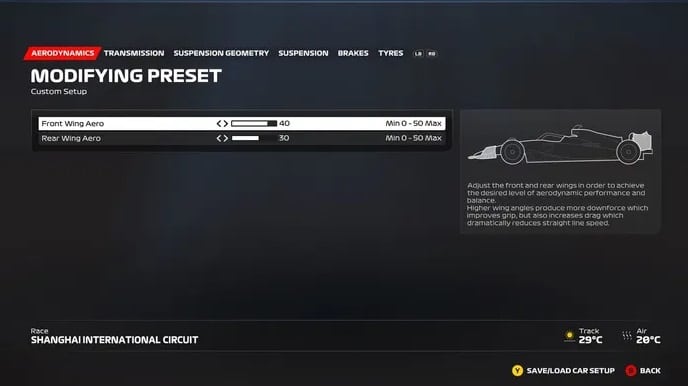 F1 23 Configuração China 1