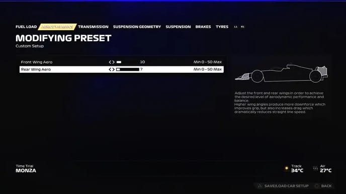 F1 23 Configuração Itália 1