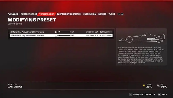 F1 23 Configuração Las Vegas 2