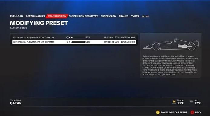 F1 23 Configuração Qatar 1