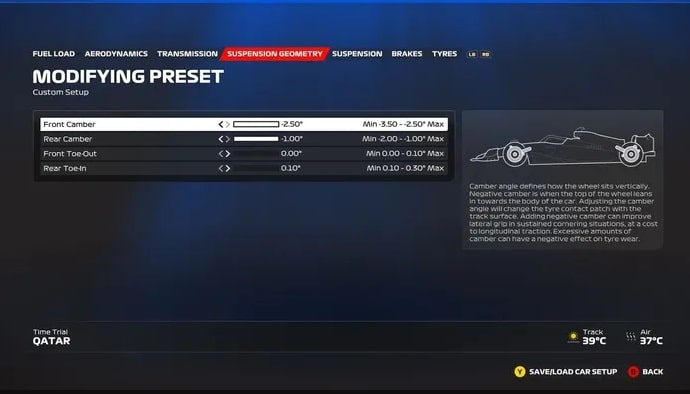 F1 23 Configuração Qatar 2