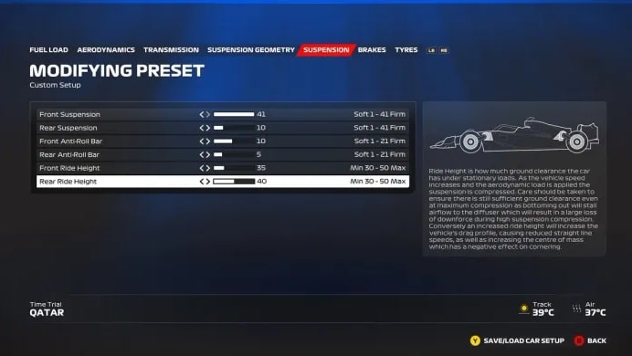 F1 23 Configuração Qatar 3