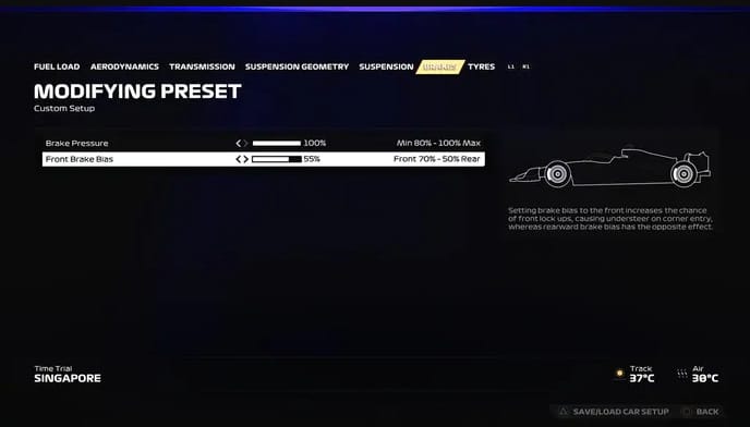 F1 23 Configuração Singapura 5
