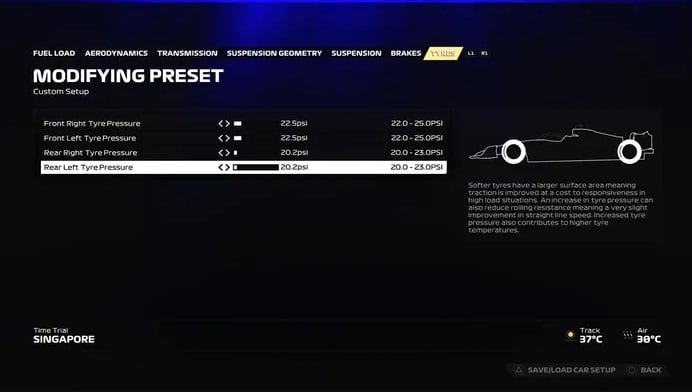 F1 23 Configuração Singapura 6