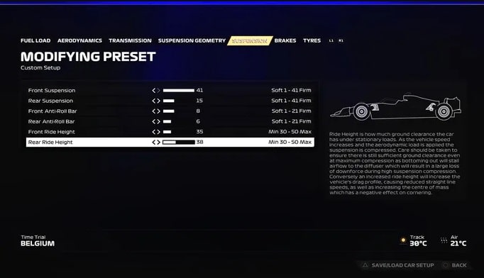 F1 23 Configuração da Bélgica 3