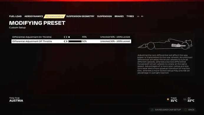 F1 23 Configuração Áustria 1