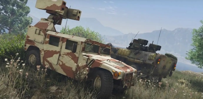 GTA Online San Andreas Mercenaries carros