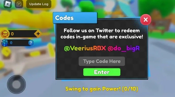 Códigos activos Sword Clicker