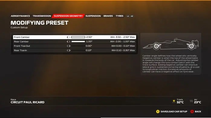 F1 23 Configuração França 3