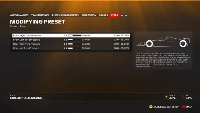 F1 23 Configuração França 6