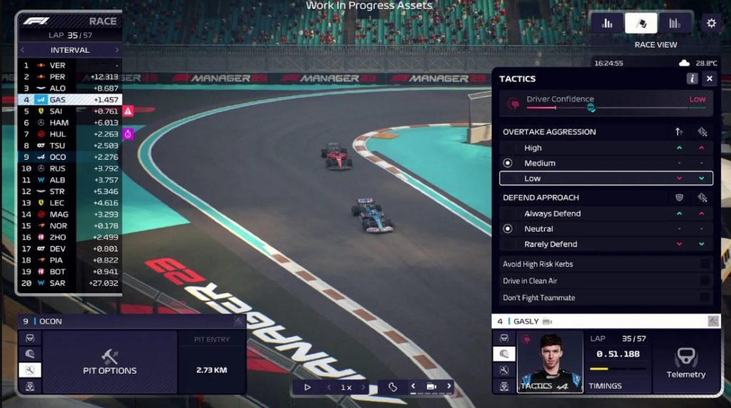 F1 Manager 2023 Melhor Chefe de Aerodinâmica 1