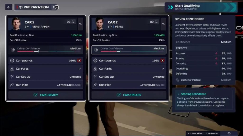 Dicas de Qualificação F1 Manager 2023