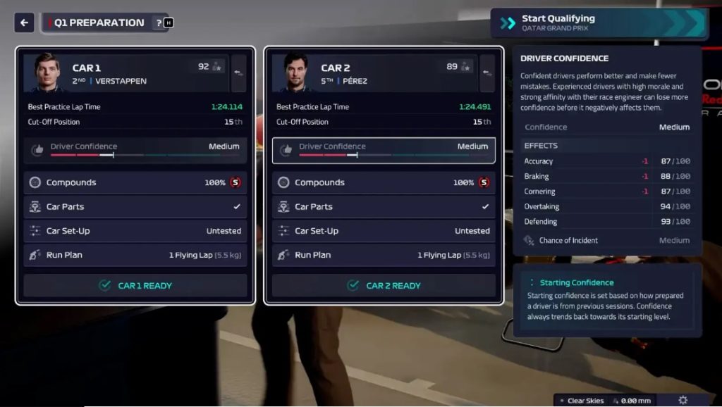 Guia de Qualificação F1 Manager 2023