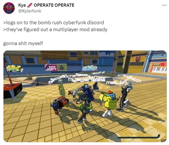 Bomb Rush Cyberfunk Multiplayer 1