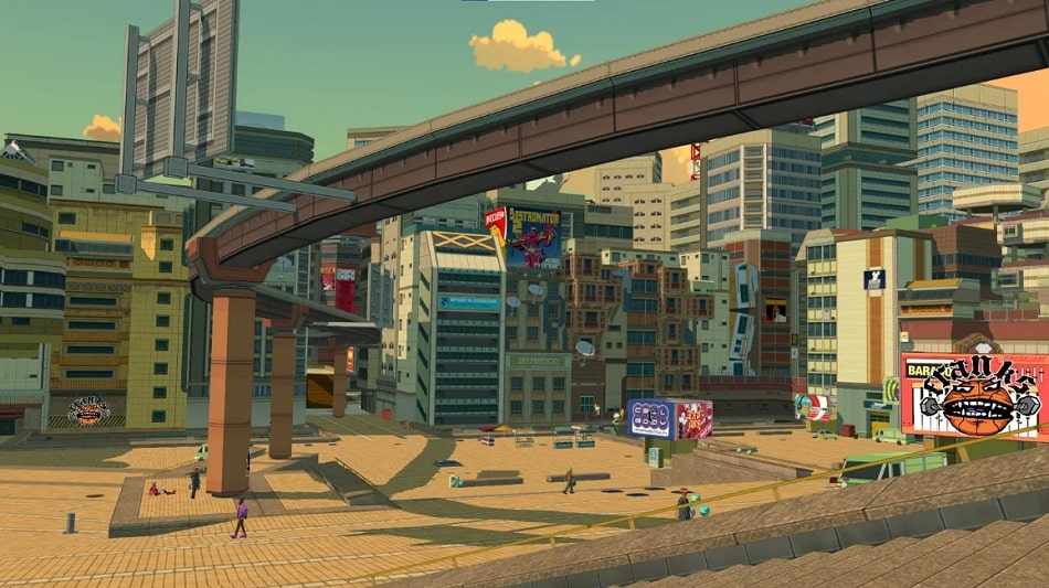 Bomb Rush Cyberfunk Roupas