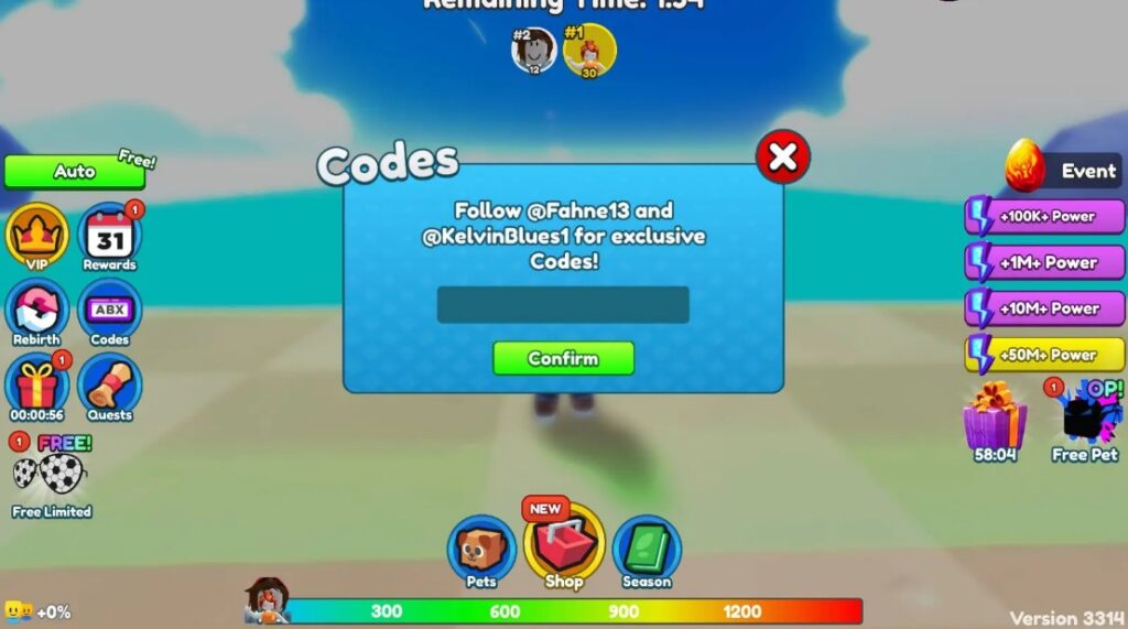 Codigos Kick It Simulator